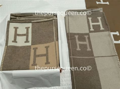 hermes avalon blanket real vs fake|Fake Hermes Blanket Comparison Review (Real VS Fake).